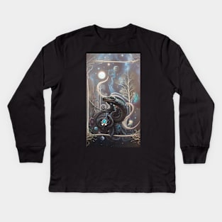 Lovecraftian Kids Long Sleeve T-Shirt